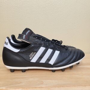 Adidas Copa Mundial Leather Soccer Cleats Black Made In Germany 015110 Men's 10